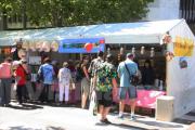 The Vietnamese booth at the 20th National Multicultural Festival. (Source: VNA)